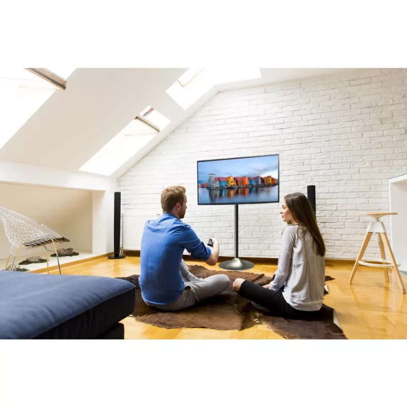 Techly ICA-TR10 beeldschermstandaard 68,6 cm (27 inch) zilver