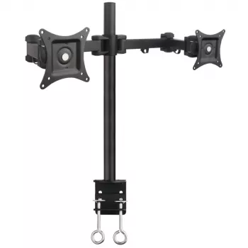 Techly 13-27 inch deskstandaard voor 2 monitors met klem” ICA-LCD 482-D