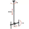 Techly 37-70 telescopische plafondsteun lang LED TV LCD” ICA-CPLB 946L