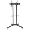 Techly rolwagen met legplank voor LCD/LED/Plasma 30-65 inch ICA-TR6