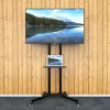 Techly rolwagen met legplank voor LCD/LED/Plasma 30-65 inch ICA-TR6