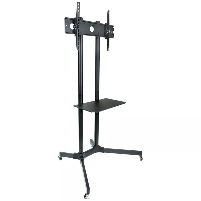 Techly rolwagen met legplank voor LCD/LED/Plasma 30-65 inch ICA-TR6