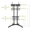Techly rolwagen met legplank voor LCD/LED/Plasma 30-65 inch ICA-TR6