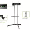 Techly rolwagen met legplank voor LCD/LED/Plasma 30-65 inch ICA-TR6