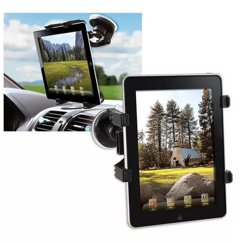 Techly universele autohouder met zuignap voor tablet 7-10.1 inch I-TABLET-VENT