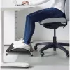 Techly ICA-FR 13 ergonomische verstelbare voetensteun, hoekverstelling, antislip, 43 x 28 cm, zwart