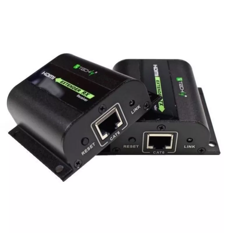 Techly extender HDMI Full HD via kabel Cat.5E / 6 / 6A / 7 max. 60 m autoregulated IDATA EXT-E70I