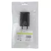 Techly compacte oplader USB 1A Europese stekker zwart