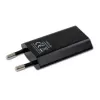 Techly compacte oplader USB 1A Europese stekker zwart