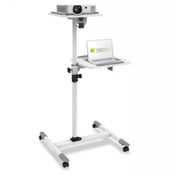 Techly universele trolley voor notebook / projector, wit ICA-TB TPM-6
