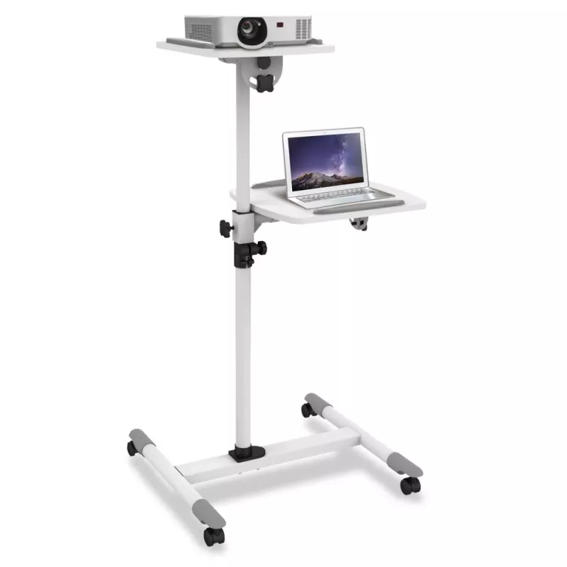 Techly universele trolley voor notebook / projector, wit ICA-TB TPM-6