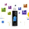 ADATA UV320 USB-flashstation 128 GB USB Type-A 3.2 Gen 1 (3.1 Gen 1) zwart, blauw