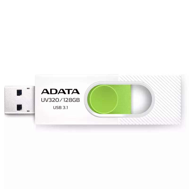 ADATA UV320 USB-stick 128 GB USB Type-A 3.2 Gen 1 (3.1 Gen 1) groen, wit