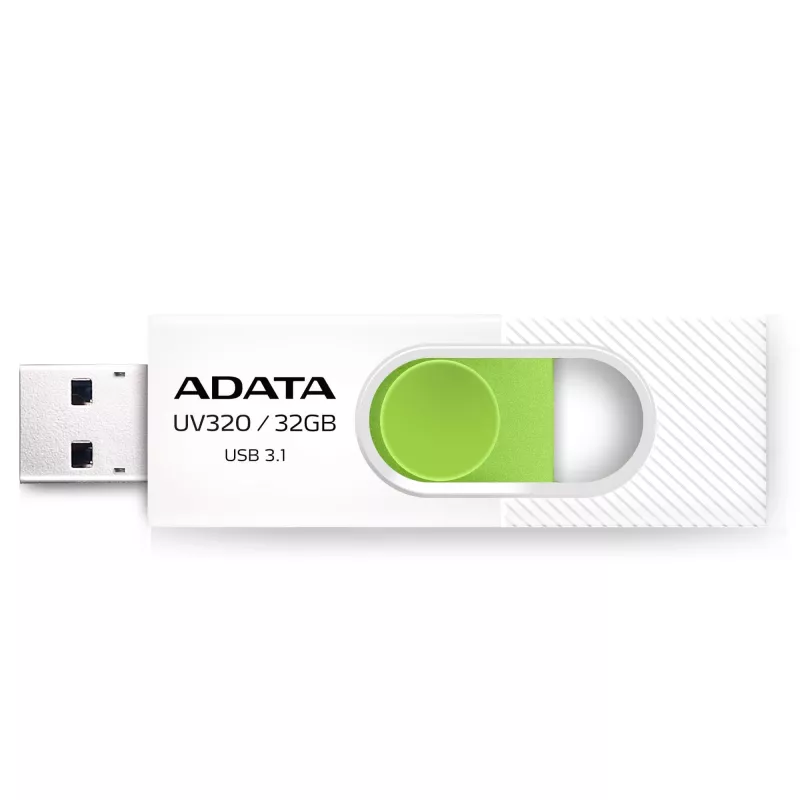 ADATA UV320 USB-stick 32 GB USB Type-A 3.2 Gen 1 (3.1 Gen 1) groen, wit
