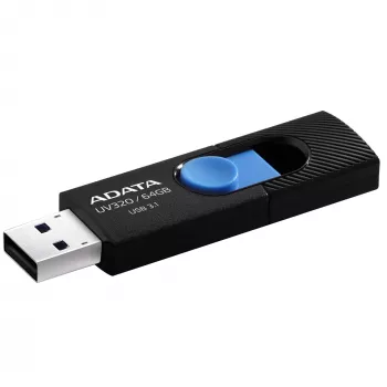 ADATA UV320 USB-flashstation 64 GB USB Type-A 3.2 Gen 1 (3.1 Gen 1) zwart, blauw