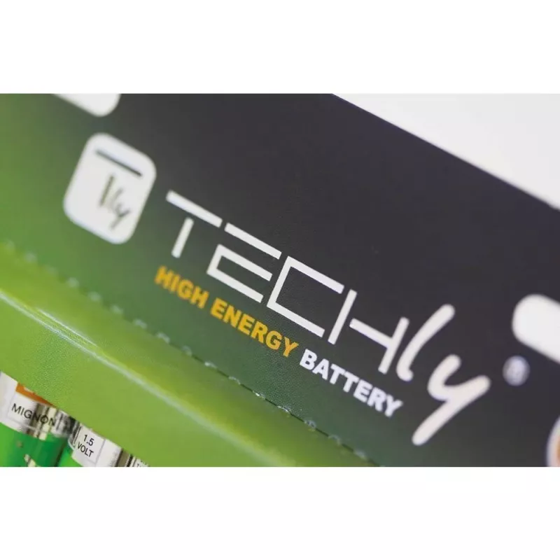 Techly blister 4 AA alkaline-batterijen High Power Stilo LR06 1,5V IBT-KAL-LR06T