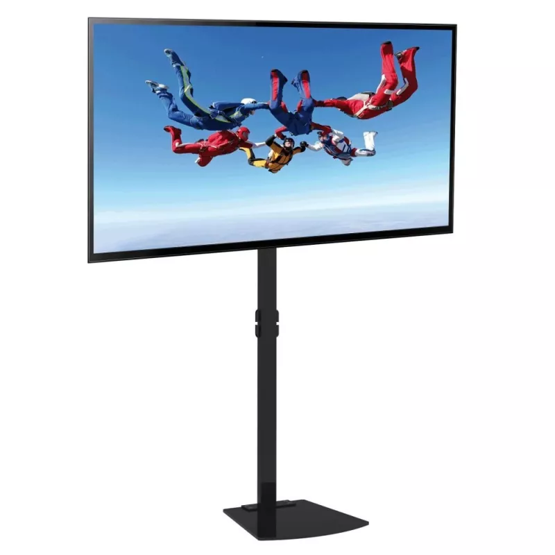 Techly ICA-TR12 TV-wagen/standaard 177.8 cm (70 inch) zwart