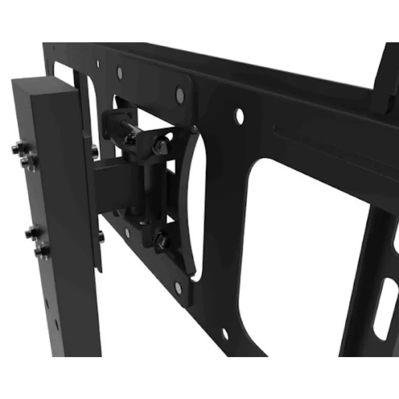 Techly ICA-TR12 TV-wagen/standaard 177.8 cm (70 inch) zwart