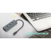 i-tec Metal USB-C-hub 4 poorten