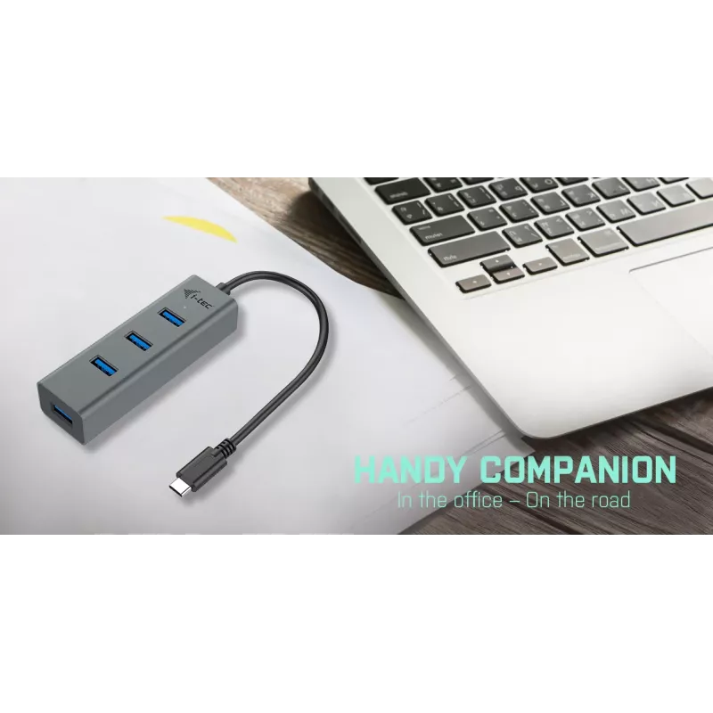 i-tec Metal USB-C-hub 4 poorten
