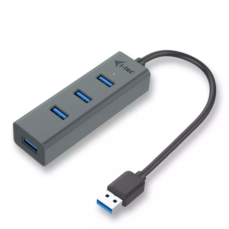 USB-hub i-tec Metal USB 3.0-hub 4 poorten