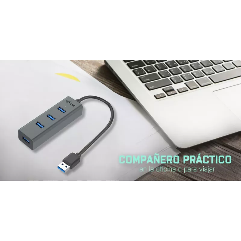 USB-hub i-tec Metal USB 3.0-hub 4 poorten
