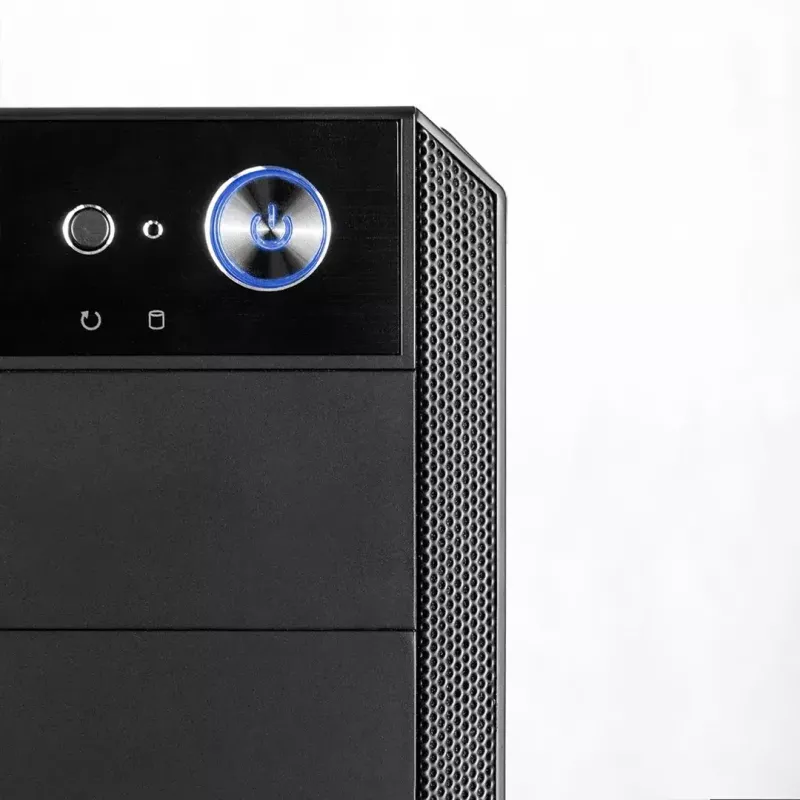 Modecom Oberon Pro Midi Tower pc-behuizing, ATX/Micro ATX/ITX, zijvenster, videokaart tot 395 mm, 2x USB 3.0, zwart