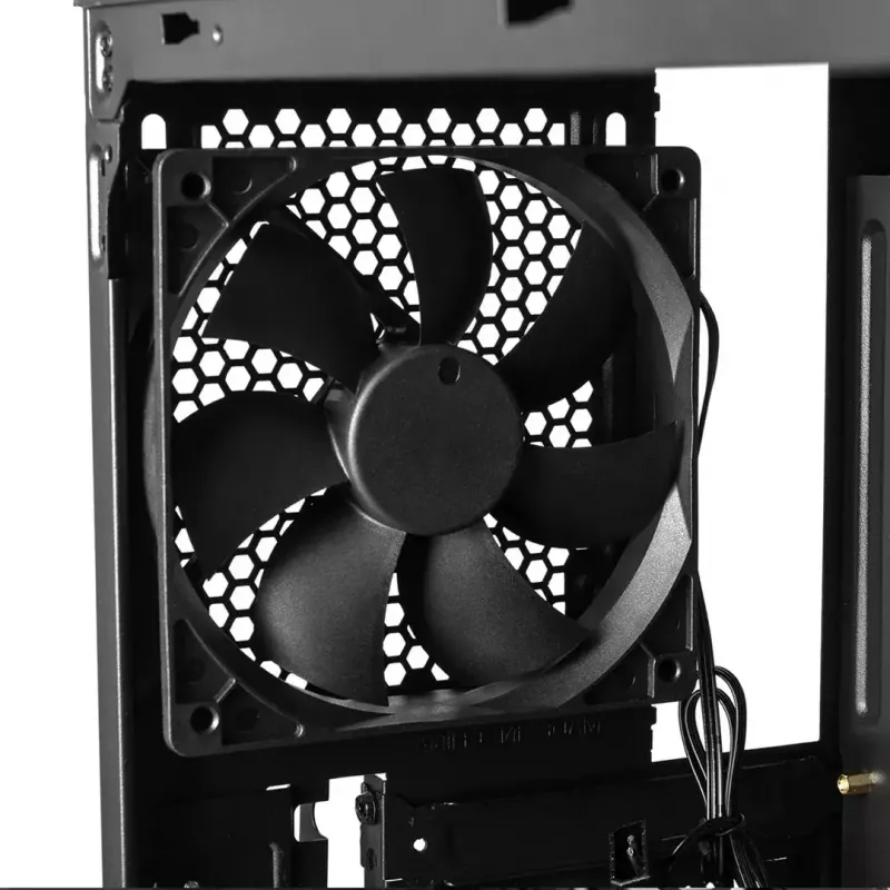 Modecom Oberon Pro Midi Tower pc-behuizing, ATX/Micro ATX/ITX, zijvenster, videokaart tot 395 mm, 2x USB 3.0, zwart