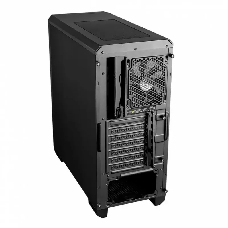 Modecom Oberon Pro Midi Tower pc-behuizing, ATX/Micro ATX/ITX, zijvenster, videokaart tot 395 mm, 2x USB 3.0, zwart