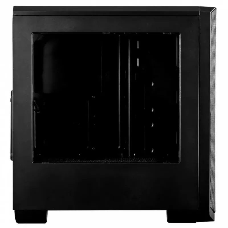 Modecom Oberon Pro Midi Tower pc-behuizing, ATX/Micro ATX/ITX, zijvenster, videokaart tot 395 mm, 2x USB 3.0, zwart