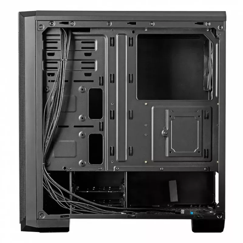Modecom Oberon Pro Midi Tower pc-behuizing, ATX/Micro ATX/ITX, zijvenster, videokaart tot 395 mm, 2x USB 3.0, zwart