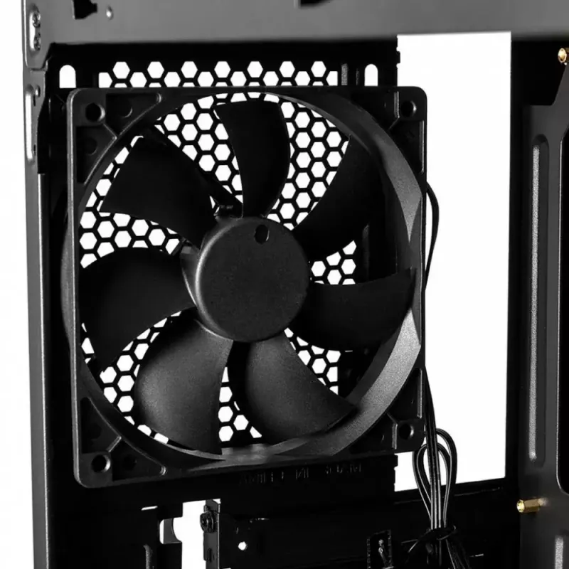 Modecom Oberon Pro Midi Tower pc-behuizing, ATX/Micro ATX/ITX, zijvenster, videokaart tot 395 mm, 2x USB 3.0, zwart