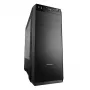 Modecom Oberon Pro Midi Tower pc-behuizing, ATX/Micro ATX/ITX, zijvenster, videokaart tot 395 mm, 2x USB 3.0, zwart