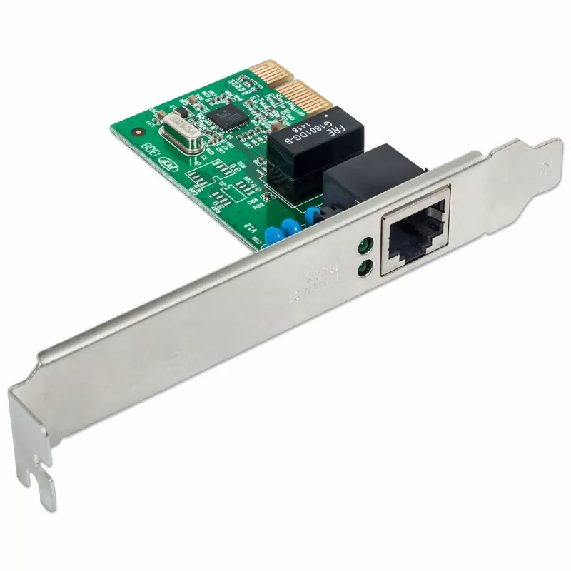 Intellinet Gigabit PCI Express-netwerkkaart, 10/100/1000 Mbps PCI Express RJ45 Ethernet-kaart