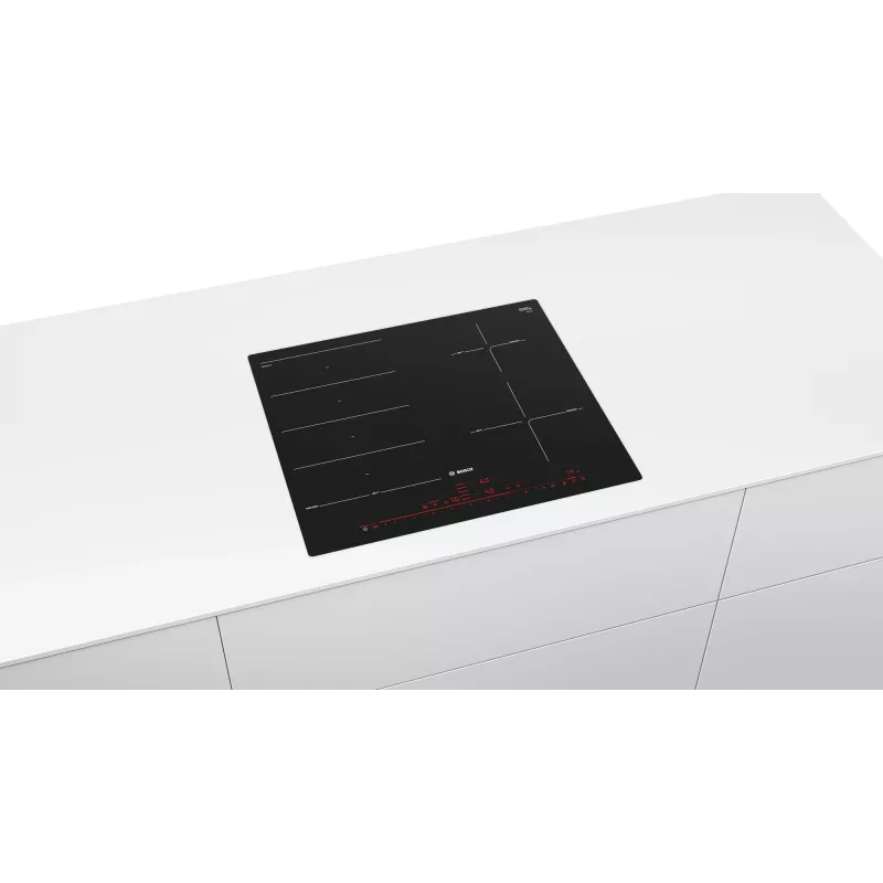 Bosch Serie 8 PXE601DC1E kookplaat zwart ingebouwd zone-inductiekookplaat 4 zone(n)