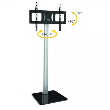 Techy ICA-TR11 tv-montage/standaard 177,8 cm (70 inch) zwart, zilver