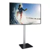 Techy ICA-TR11 tv-montage/standaard 177,8 cm (70 inch) zwart, zilver
