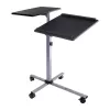 Laptopstandaard Techly universele verstelbare trolley voor notebook projector zwart