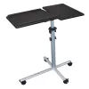 Laptopstandaard Techly universele verstelbare trolley voor notebook projector zwart