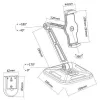 Techly ICA-TBL 2801 houder passieve houder tablet/UMPC zwart
