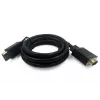 Gembird CCP-DPM-VGAM-6 DisplayPort-naar-VGA-adapterkabel, 1,8 m, zwart