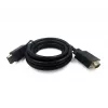 Gembird CCP-DPM-VGAM-6 DisplayPort-naar-VGA-adapterkabel, 1,8 m, zwart