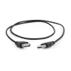 GEMBIRD USB 2.0-verlengkabel, 0,75 m - zwart