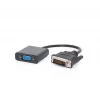 Video-adapterkabel Gembird DVI-D (stekker) naar VGA (bus) 0,2 m, zwart