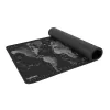 Muispad NATEC Time Zone Map Maxi — stof 400×800 mm, 2,5 mm, waterdicht, antislip