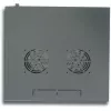 Techly wandbehuizing 19 6U D450 zwart gemonteerd I-CASE EL-1006B45
