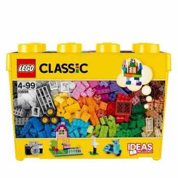 Bouwset LEGO Classic 10698 — 790 onderdelen, veelkleurig, 33 kleuren, inclusief groene basisplaten en accessoires