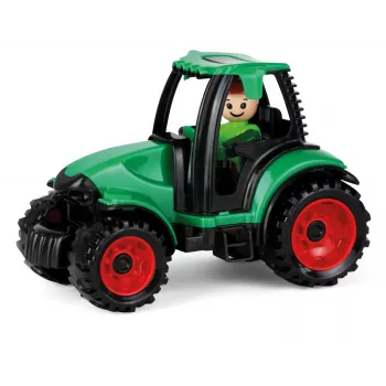 Lena Truckies tractor, tractor, 2 jaar, kunststof, zwart, groen
