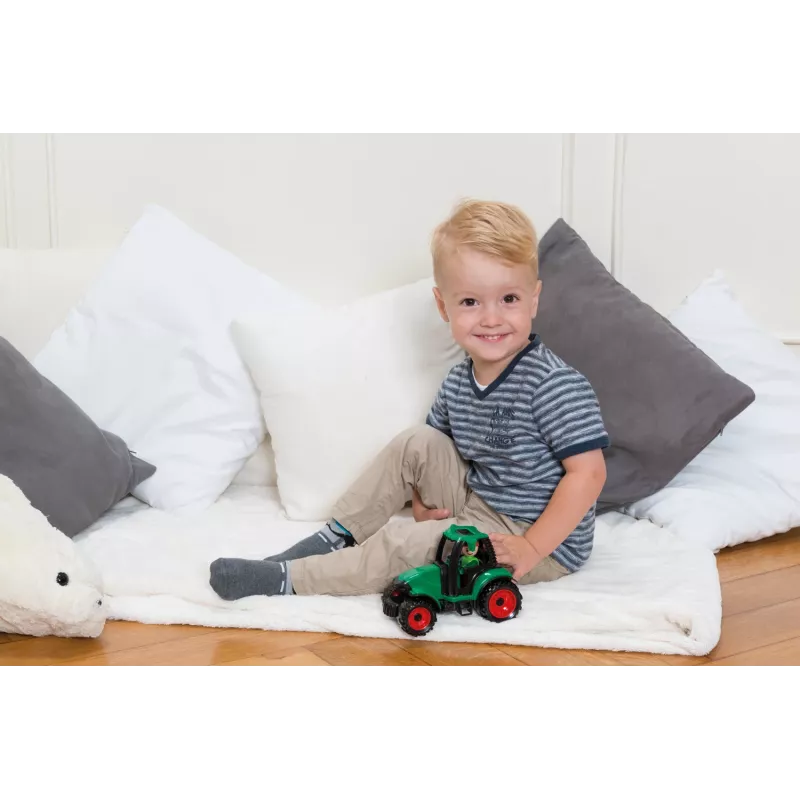 Lena Truckies tractor, tractor, 2 jaar, kunststof, zwart, groen