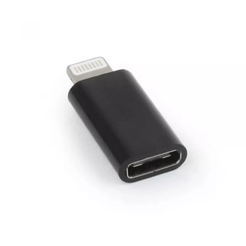 Gembird A-USB-CF8PM-01 kabeladapter USB Type-C 8-pin naar..., zwart